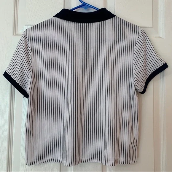 HELLO KITTY Collard Shirt, cotton, fairly new, worn once. - Picture 2 of 5